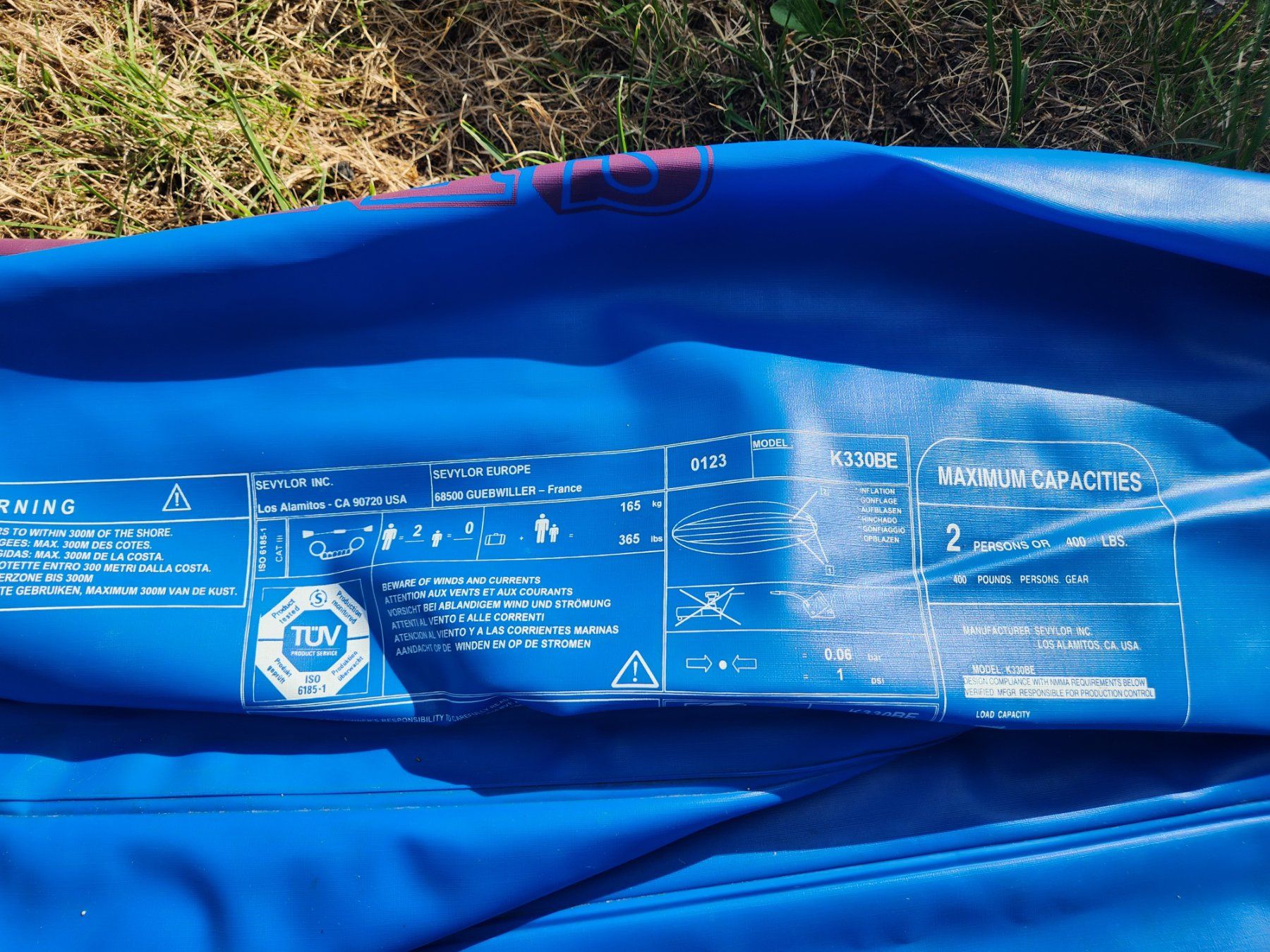Sevylor Boote: Kajak aufblasbar Sevylor K330BE – Gebraucht aus Steffisburg von achimji 7