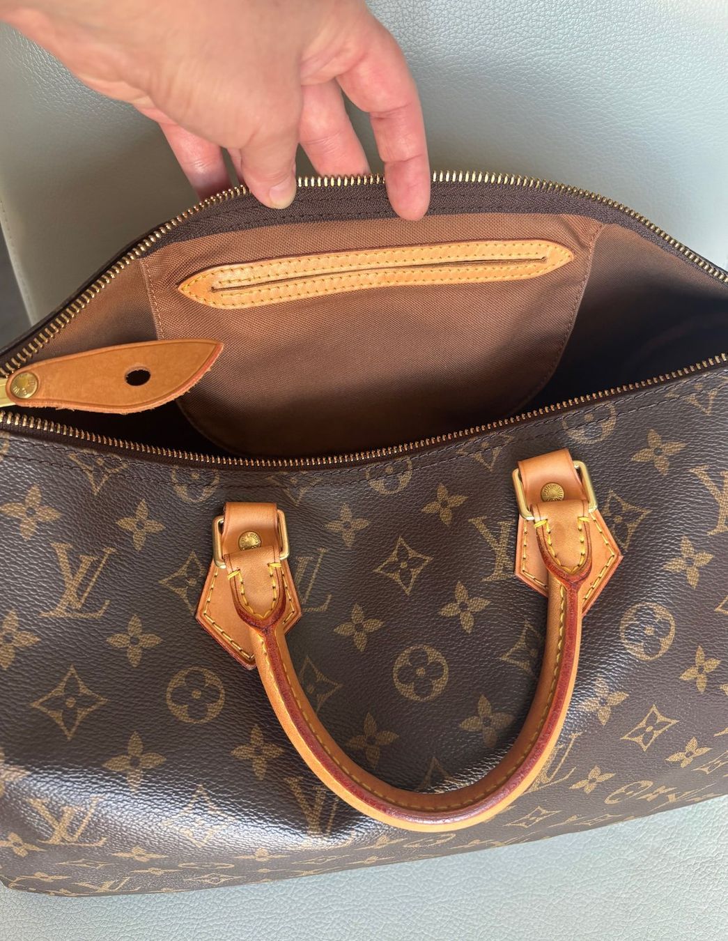 Louis Vuitton Taschen für Damen: 💞💞 Louis Vuitton Speedy 35 MNG Canvas 💞💞 – Gebraucht aus Steinhausen von 2ndLove_Bag 7