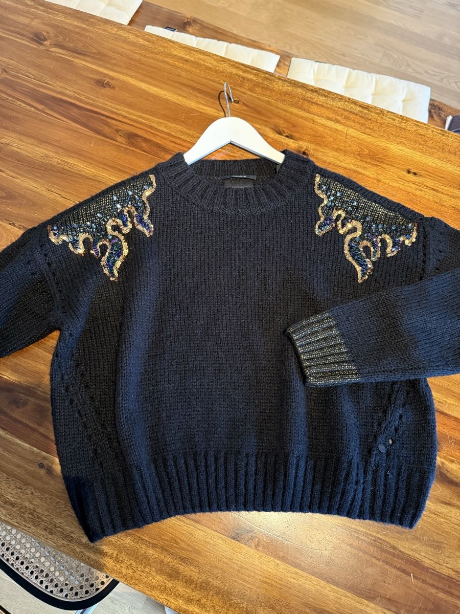 Maison Scotch Maglioni & Felpe: Schwarzer Pullover von Scotch & Soda – Nuovo (secondo la descrizione) da Luzern venduto da Itsclaire