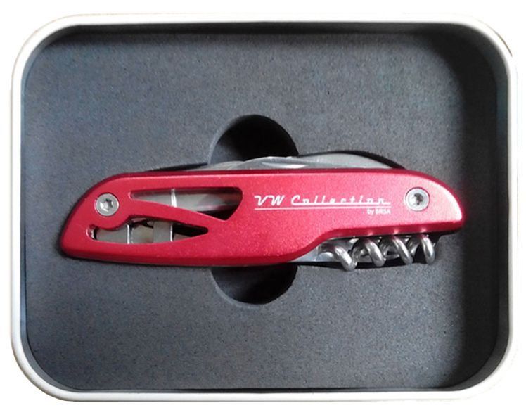 Coltelli tascabile: Vw Bus Taschenmesser rot - Geschenkdose – Nuovo e nell'imballaggio originale da Wil SG venduto da Saxer1 1