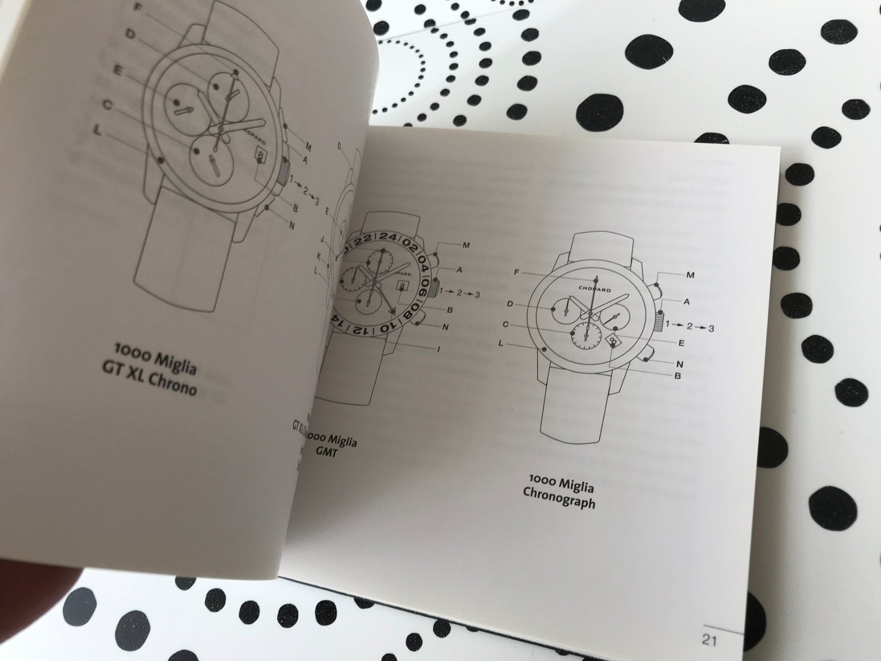 Documenti: CHOPARD ORIGINAL - MILLE MIGLIA OPERATING INSTRUCTIONS - NEW – Nuovo e nell'imballaggio originale da Epalinges venduto da dream-watch 3