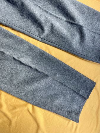 Elegante Hose, grau, Grösse 34, Benetton, neuwertig