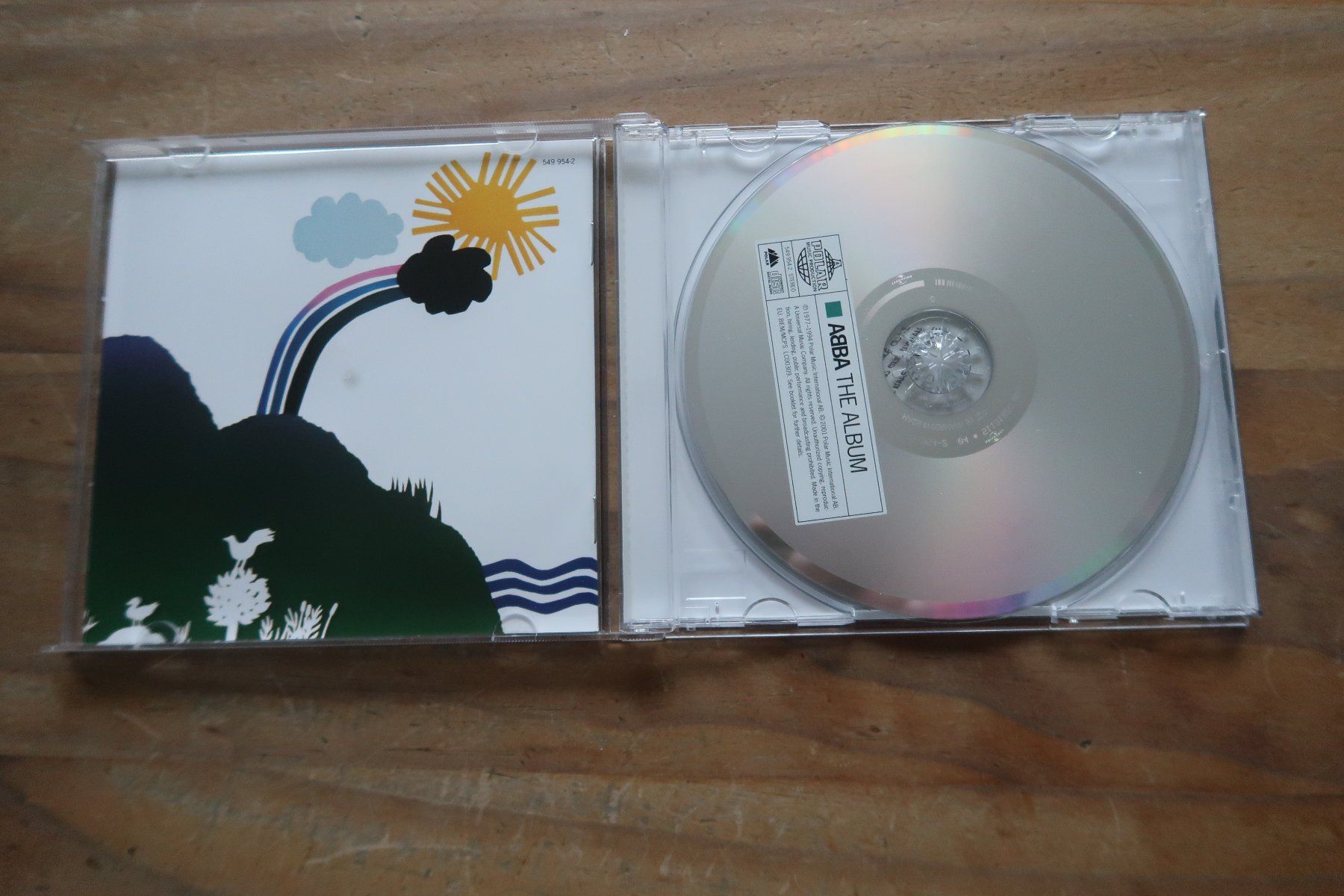 CD: ABBA - THE ALBUM - BONUS TRACKS - CD – Usato da Basel venduto da Patiscat 3