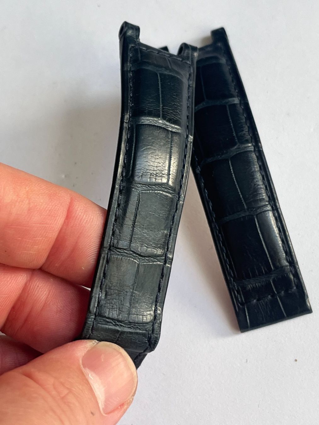 Cartier Bracelets: Cartier Krokolederband 20mm – Neuf (Voir description) à Worblaufen par chronyves 4