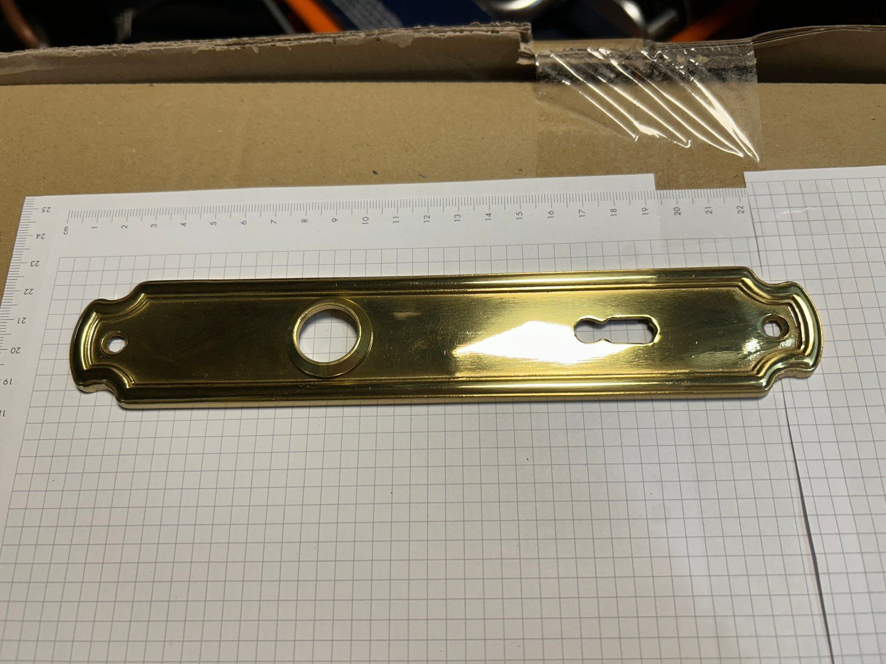 Werkzeuge: Türschild, BB, Messing, 1 Stk. – Neu (gemäss Beschreibung) aus hägendorf von hsh4614 3