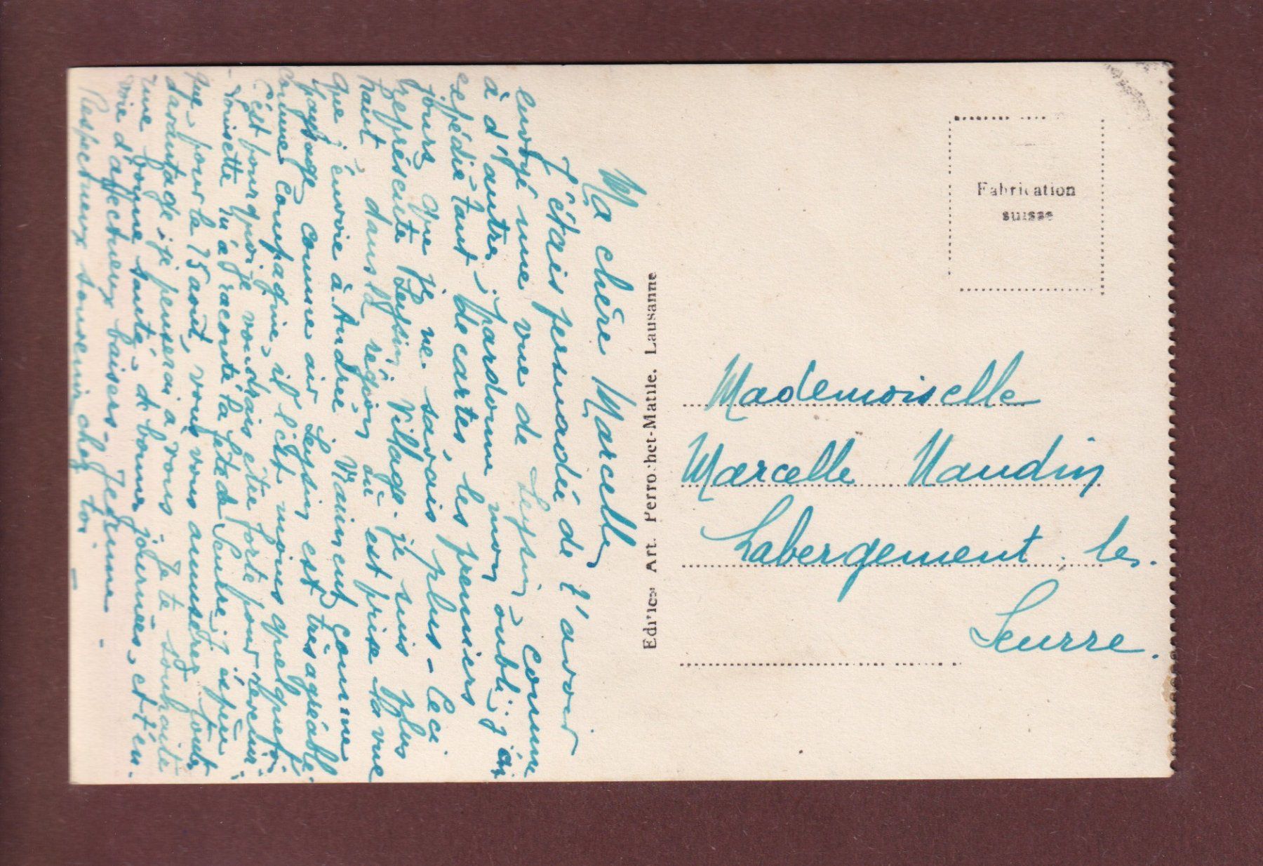 Cartoline postali: LEYSIN - Sanatorium Quisisana – Usato da Pully venduto da nicecards 1