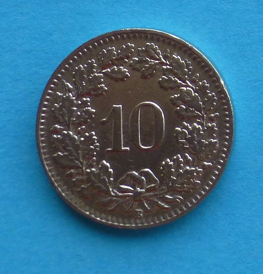 Tutti le monete: 10 Rappen 1939 – Usato da Niederglatt ZH venduto da Viktor1949