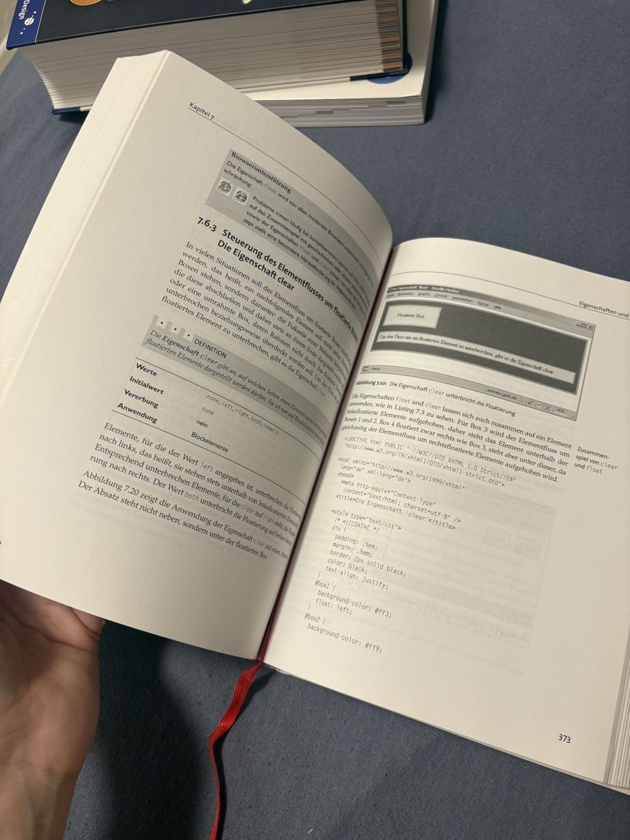 Livres: Einführung in XHTML, CSS und Webdesign, Addison-Wesley – D'occasion à Jona par xweeknd 1
