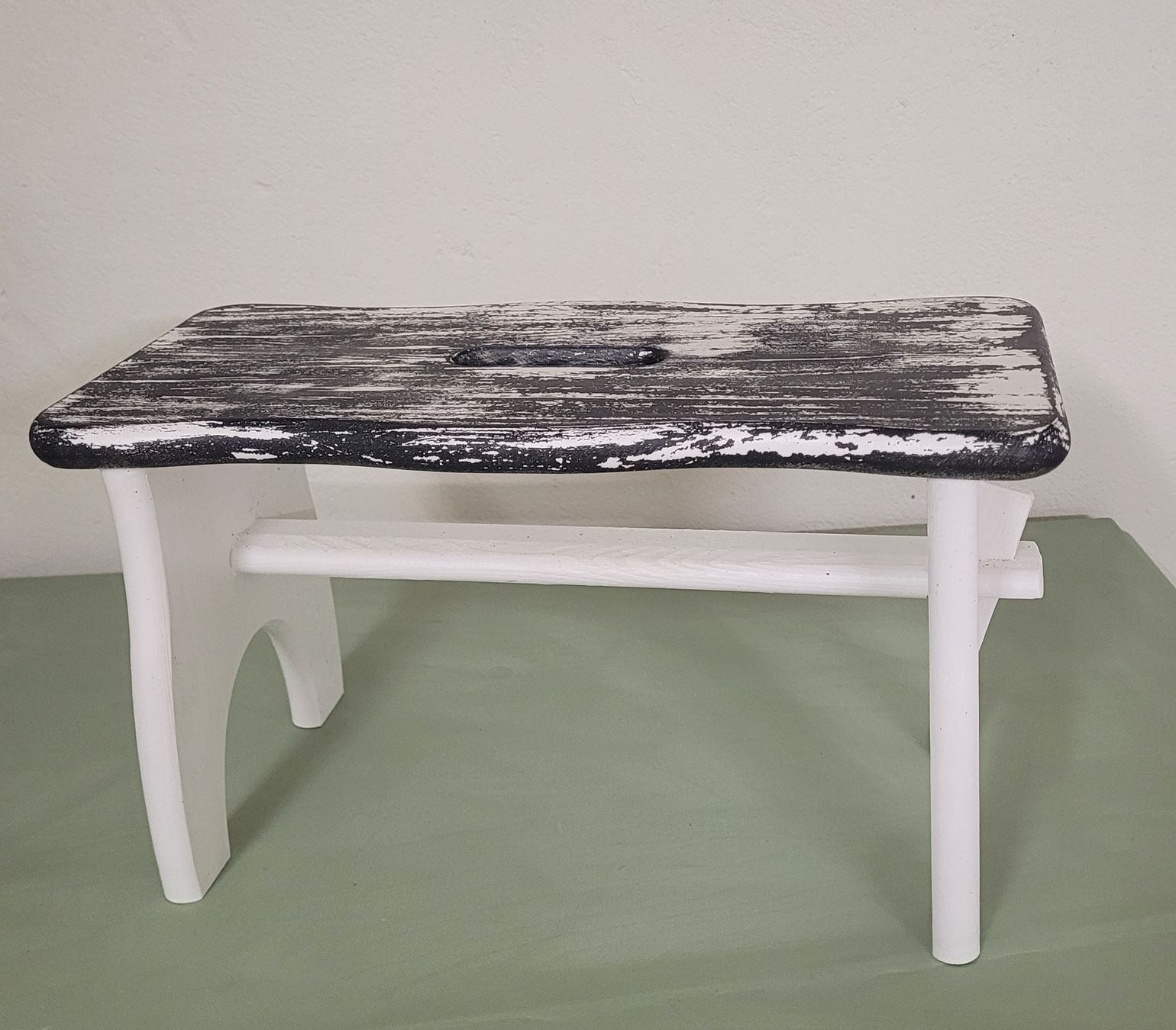 Sgabelli: Holz Schemel Shabby Chic  – Usato da Elgg venduto da Limone2018 6