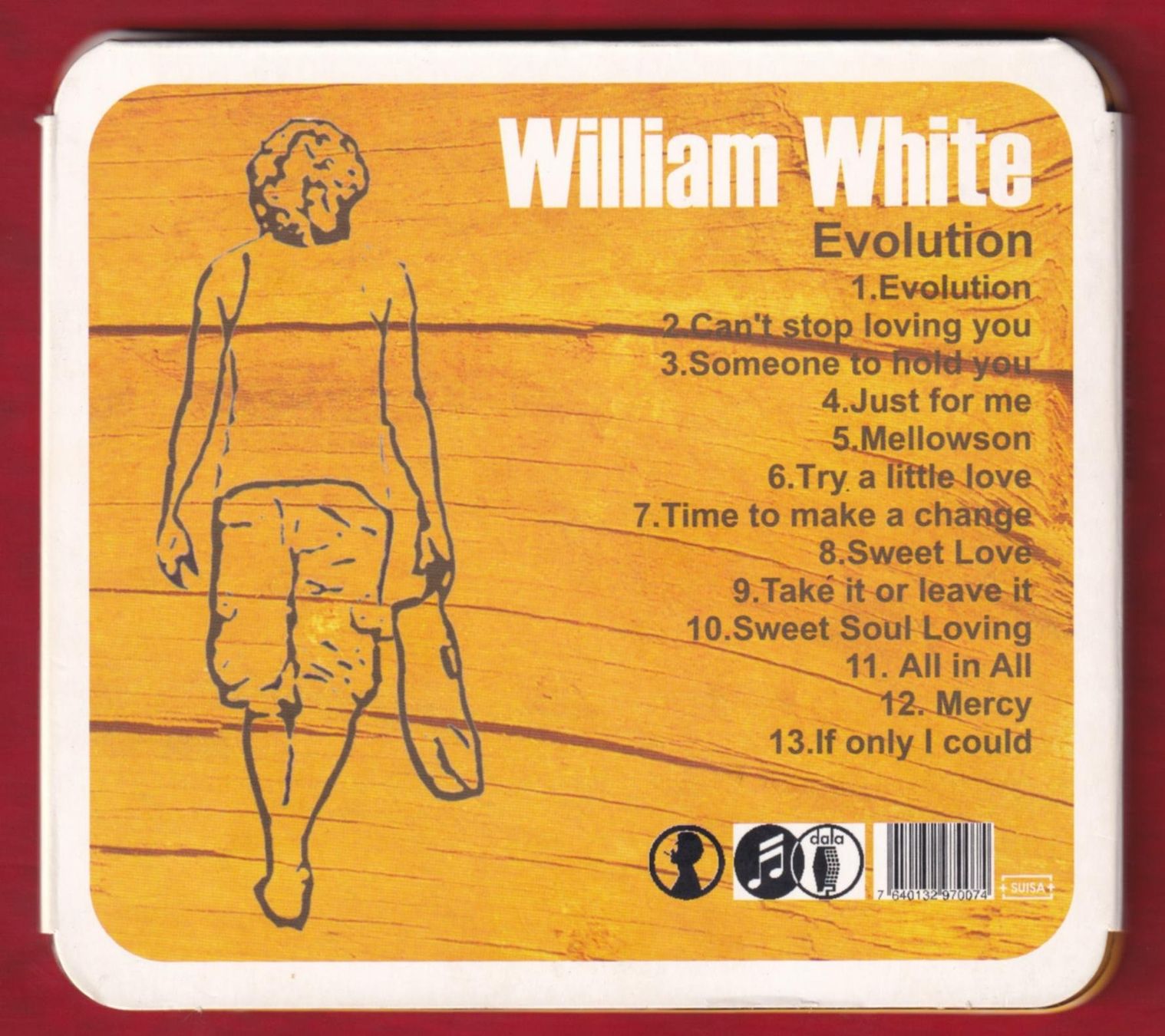 CD: William White - Evolution (CD) – Usato da Zürich venduto da Pfluftl2000 1