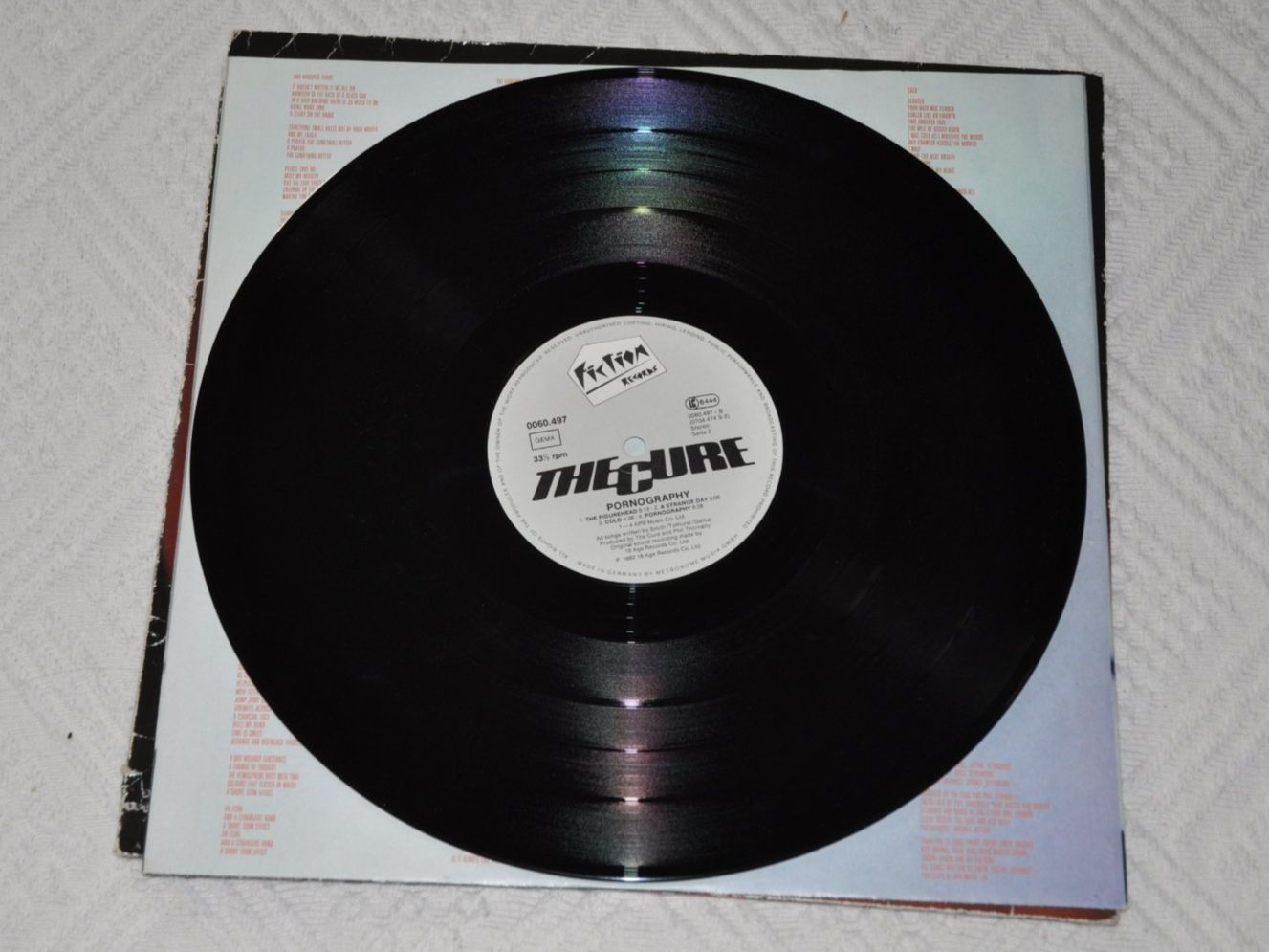 Dischi in vinile: LP The Cure - Pornography – Usato da Boll venduto da Theodora15 5