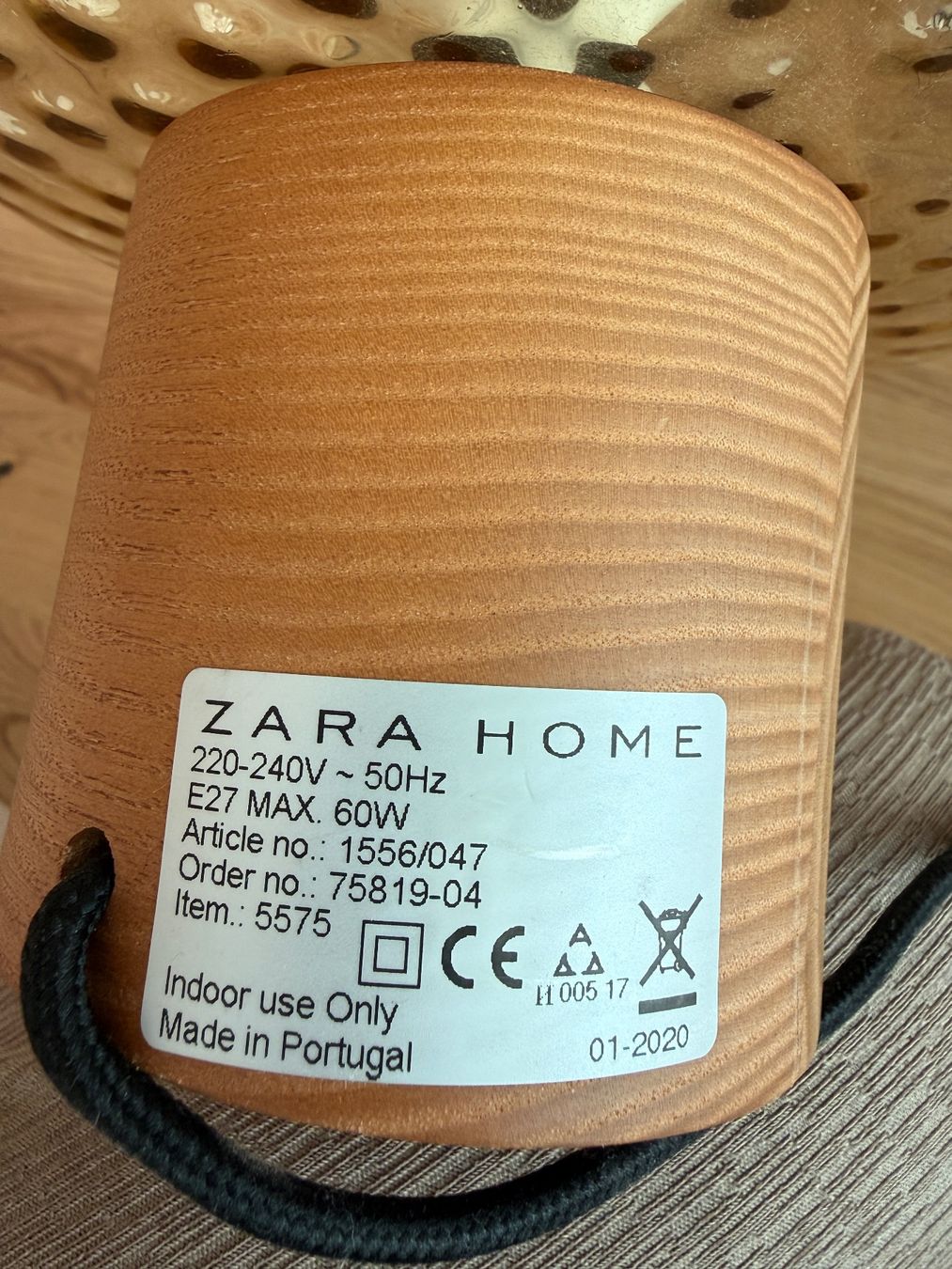 Zara Lampade: Tischlampe Zara Home – Usato da Zürich venduto da Ilux02 2