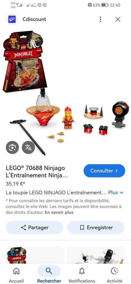 Lego Jeux de construction: Ninja Go LEGO – D'occasion à Bienne par Daniel_Schader 2