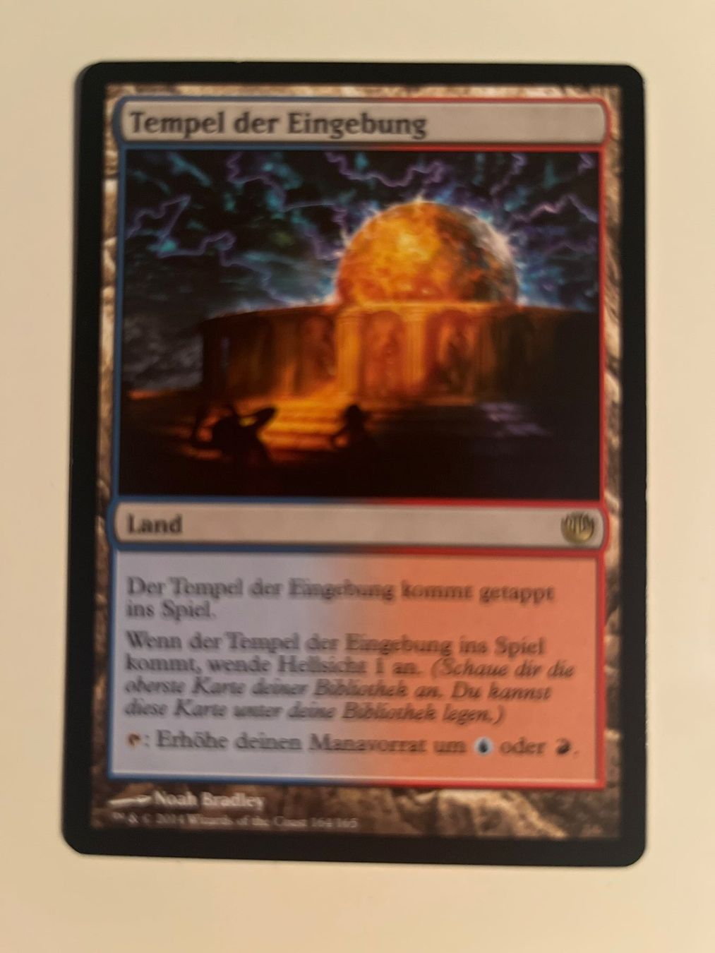 Magic The Gathering Carte collezionabili: 1 x Tempel der Eingebung - Magic: The Gathering - MtG – Usato da Kriens venduto da Shadi1980