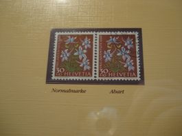 Abart Juventute, Rittersportn 1960, **, Knospen gelb