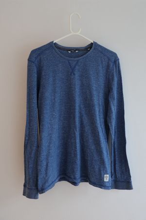Langarmshirt Gr. M, blau, guter Zustand