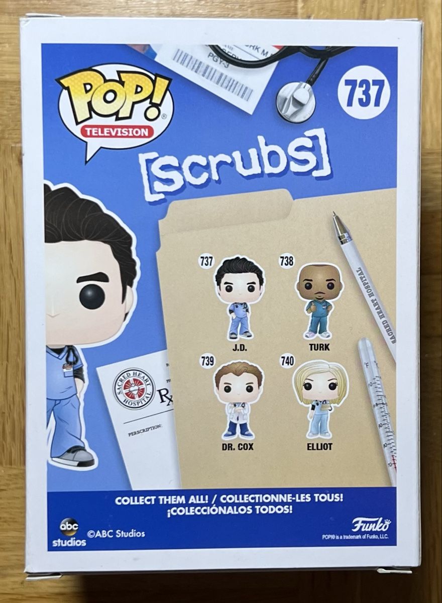 Funko Statuette: Funko Pop! Scrubs J.D. #737 – Nuovo (secondo la descrizione) da Rafz venduto da SaintCruz 2