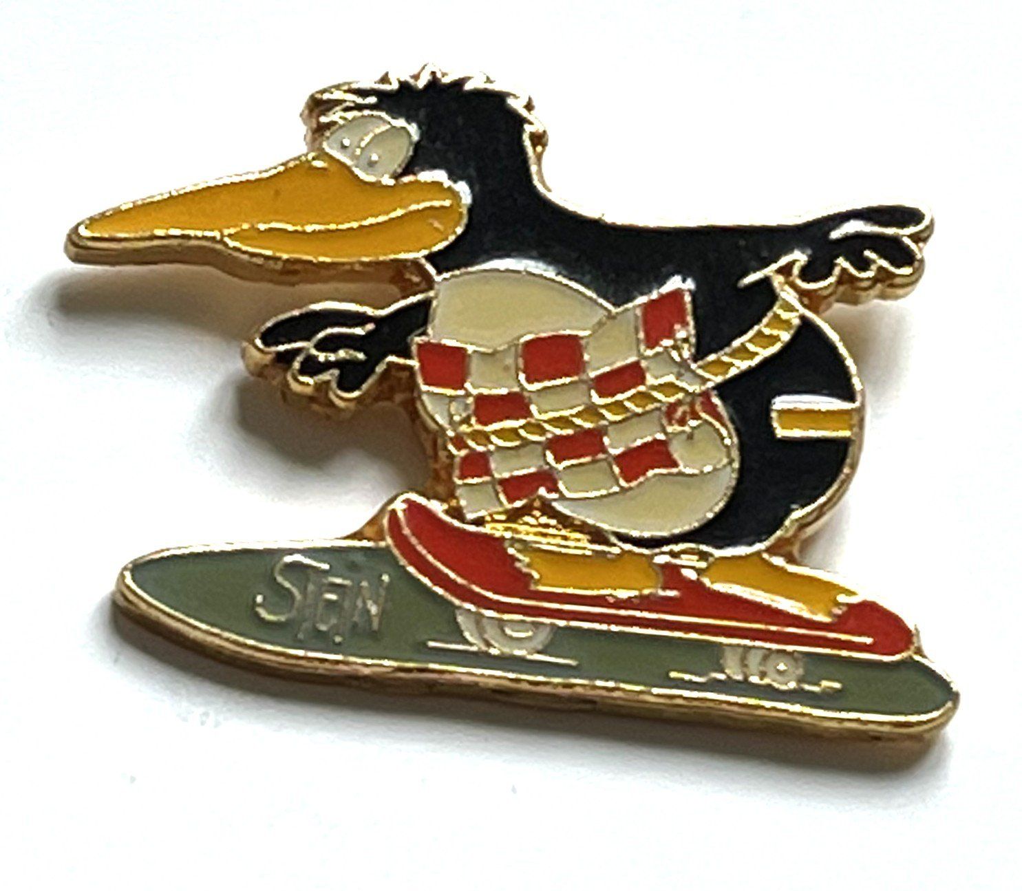Plaketten & Abzeichen: Pin Maus Uli Stein Skater – Gebraucht aus Kriens von TSCH1