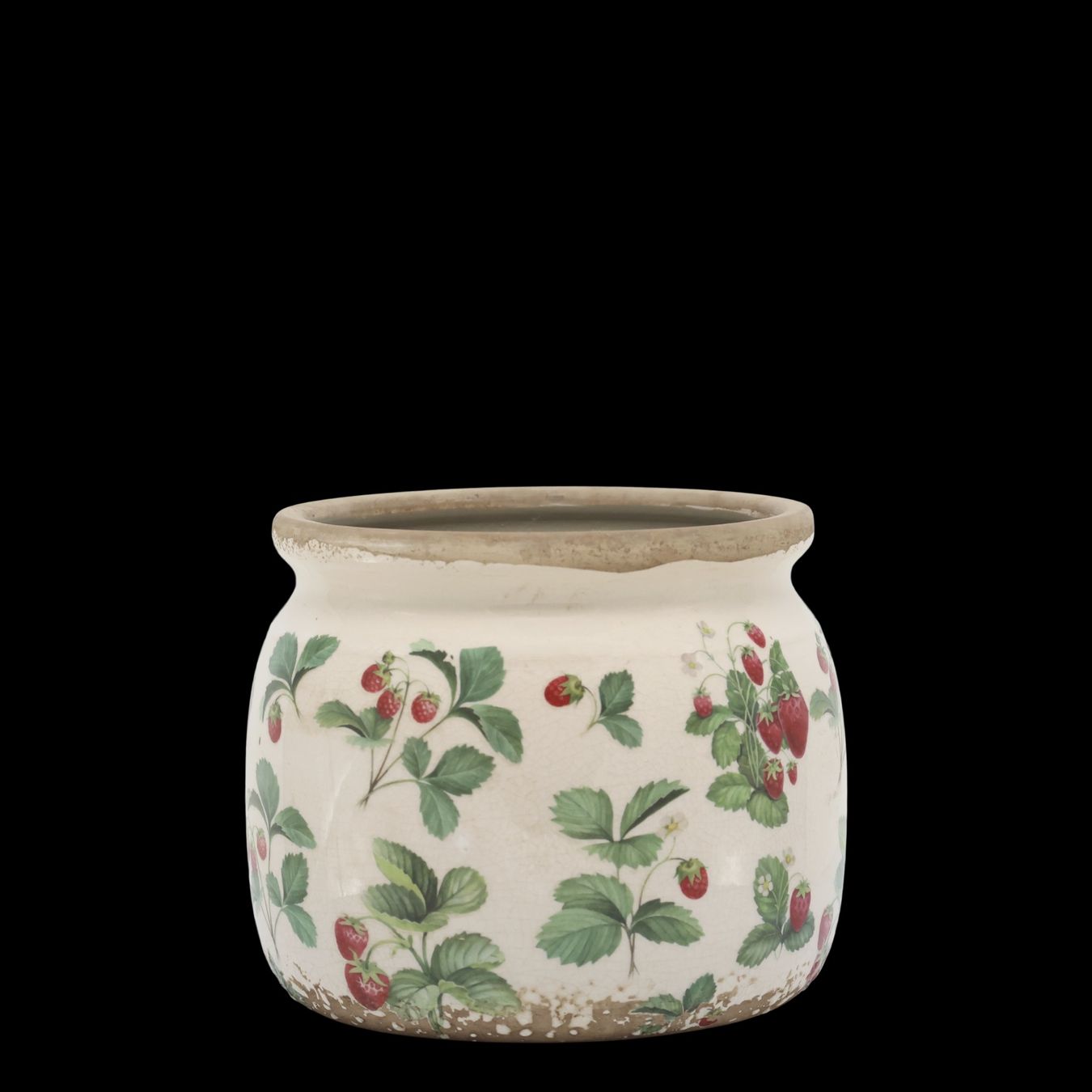 Vasi per fiori: Chic Antique Übertopf "Fraises", Höhe 13 cm – Nuovo e nell'imballaggio originale da Innertkirchen venduto da Glatthard-Interior 1