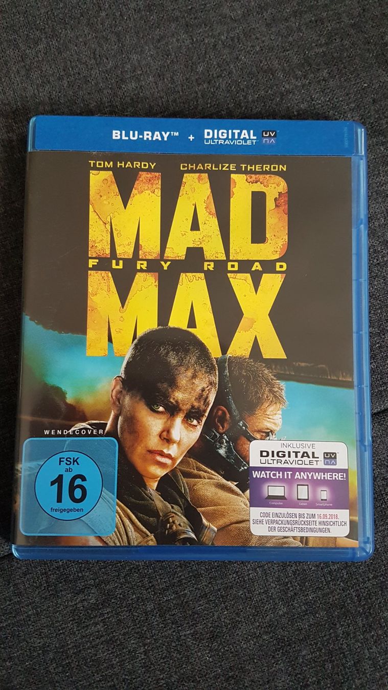 Alle DVDs: Blue-ray "Mad Max - Fury Road" – Gebraucht aus Buttisholz von Simone_n