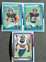 3 Karten Houston Texas u.a Jaylin Noel RC  Optic 25