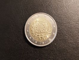 2 EURO Sondermünze Frankreich - 2015 - "Flag of Europe"