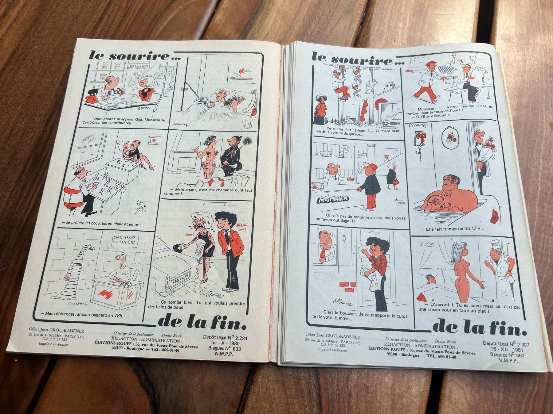 Comics: Blagues - Lot de 2 – Gebraucht aus Athenaz (Avusy) von Drine1971 2