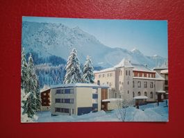 Arosa Graubünden Jugendherberge Winter 1980