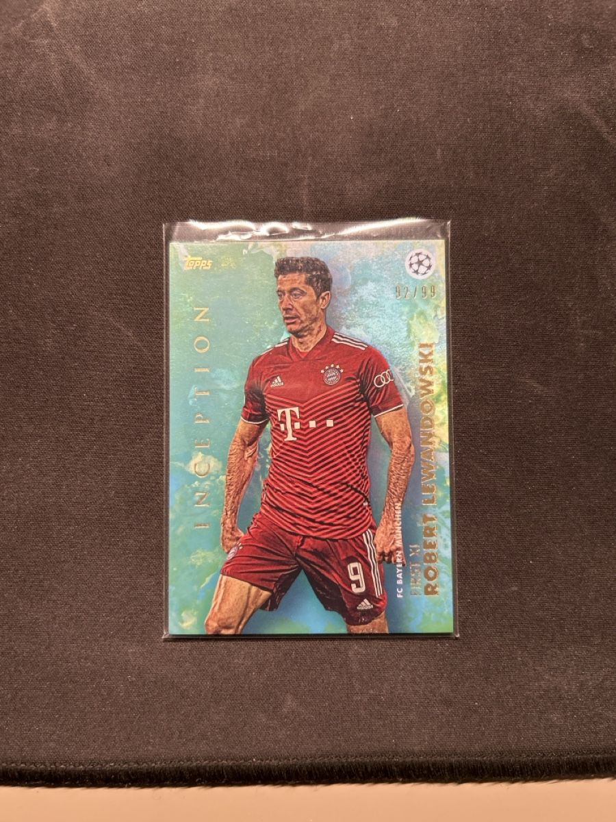 Topps Sammelbilder & Trading cards: Topps inception Robert Lewandowski/99 – Gebraucht aus Greppen von hcv_cc2r
