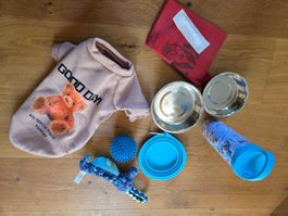 Hunde Töpfe, Spielzeug fürs Wasser und Hoodie