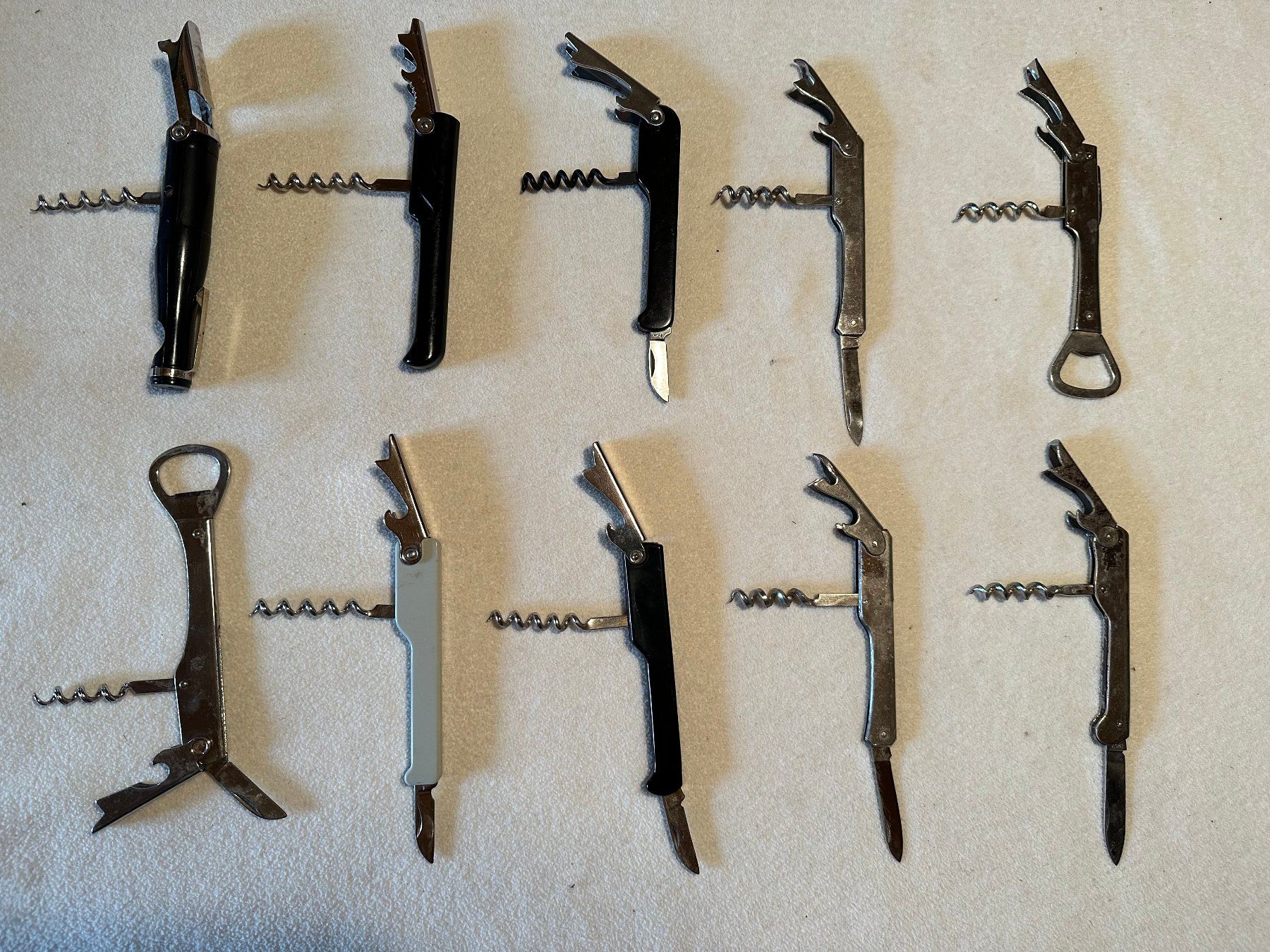 Apribottiglie & Tappi per chiusura: 10 tire bouchons anciens – Usato da Ste-Croix venduto da mjmg 1