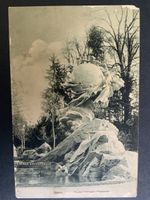 Ansichtskarte Bern Weltpostverein Denkmal gelaufen 1911