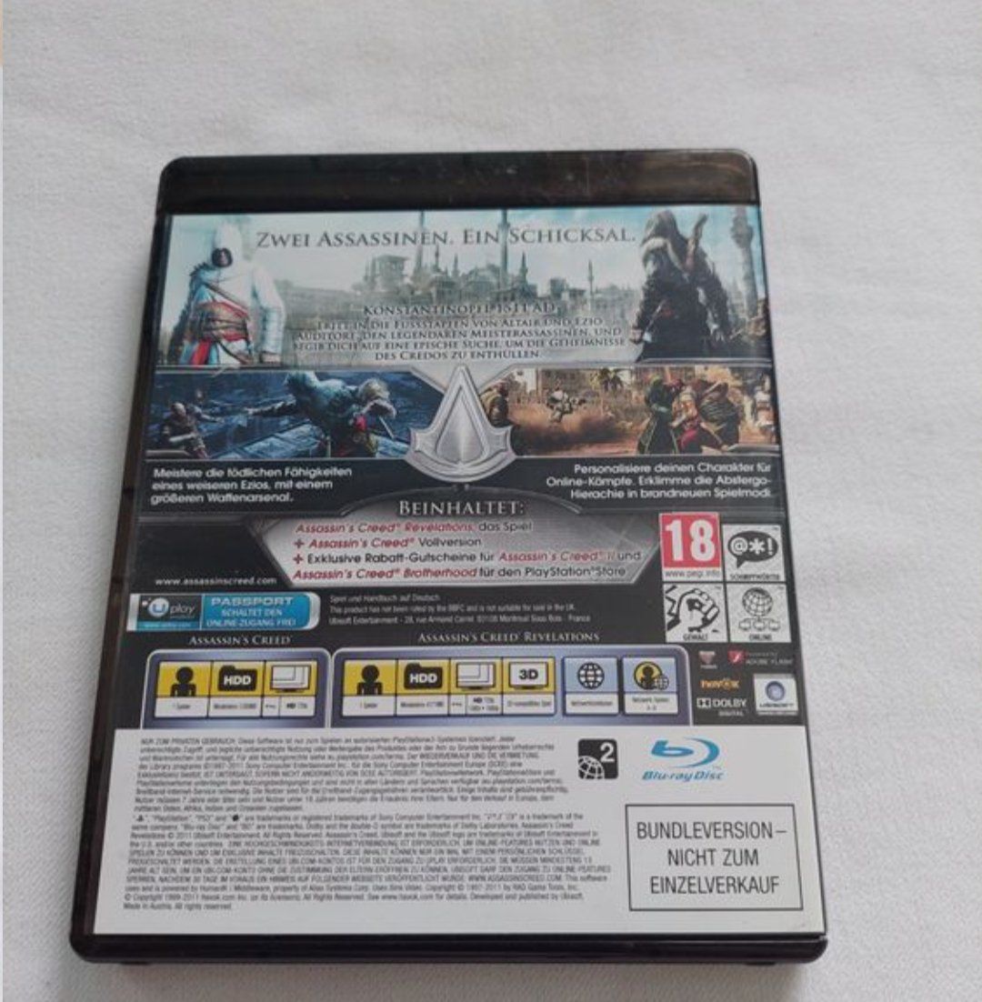 Spiele: Assassin's Creed Revelations inkl. SOUNDTRACK  PS3 – Gebraucht aus Köniz von Gamecollect 3