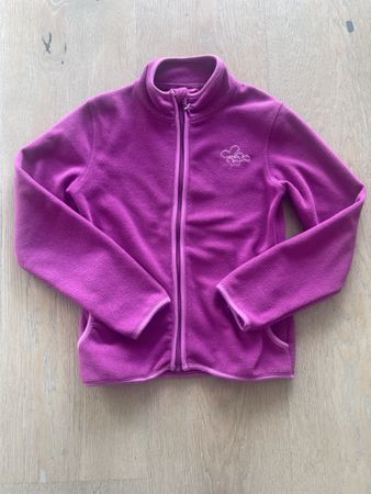 Pinke Fleecejacke für Mädchen, Grösse 140, guter Zustand!