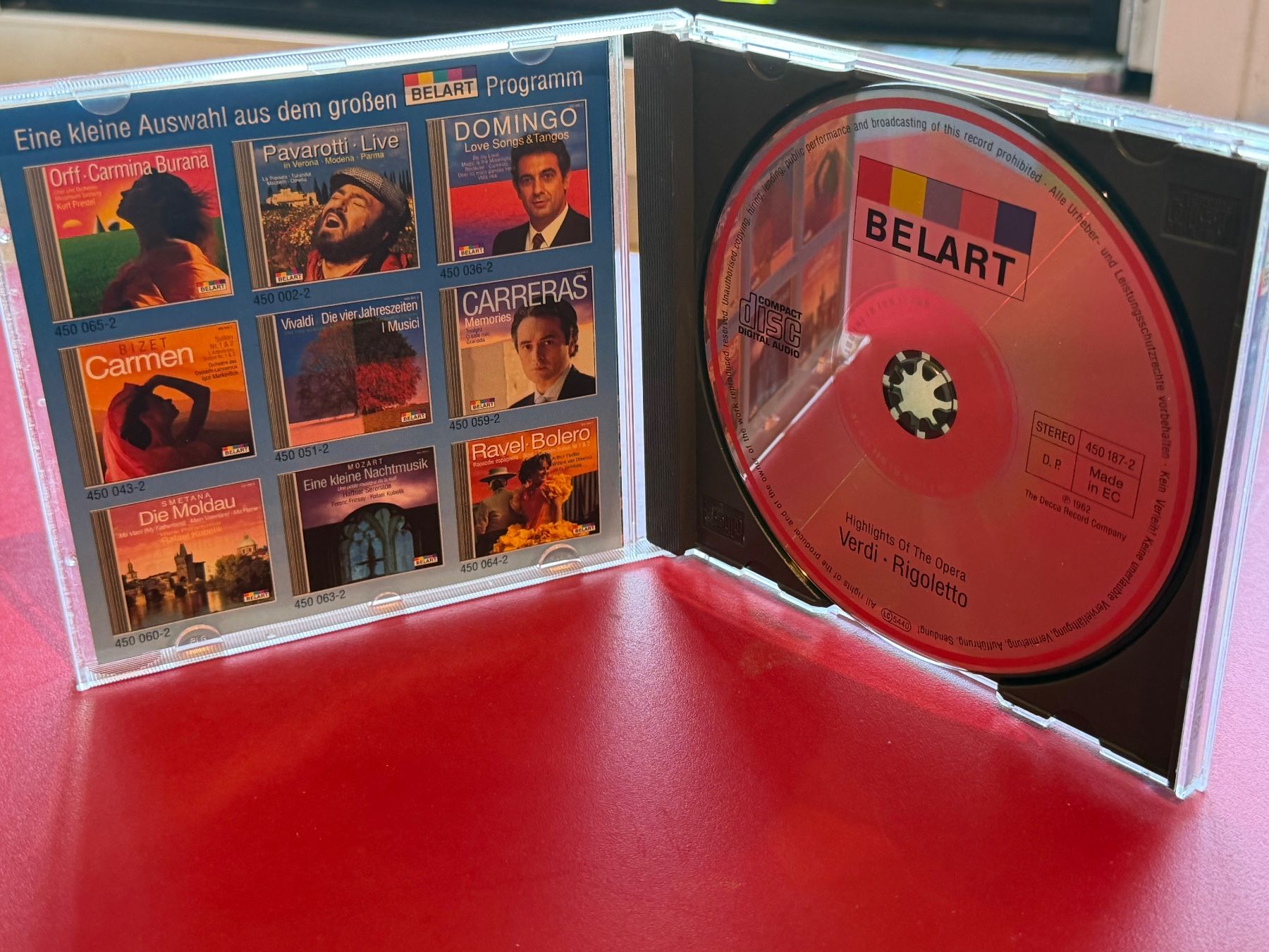 CD: Verdi - Joan Sutherland - Rigoletto Highlights - KA02E – Usato da Küsnacht ZH venduto da Jazztilldawn 2
