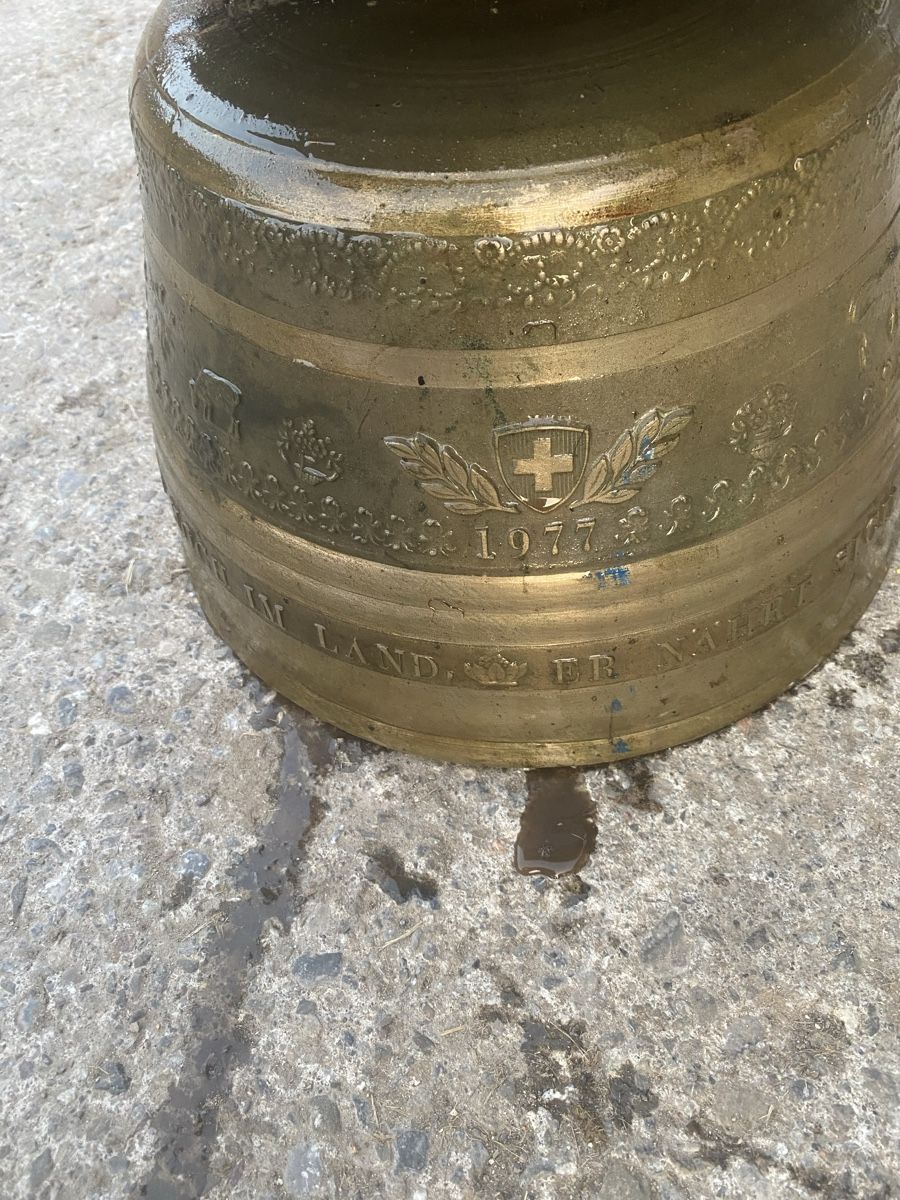 Glocken & Treicheln: Berger Glocke  Schelle 33,5 cm – Gebraucht aus Menzingen von Edelmuni7 3