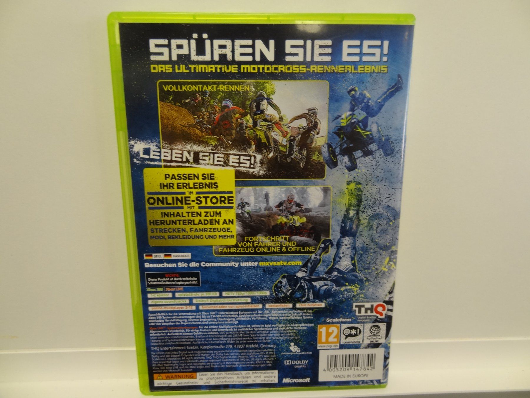 Microsoft Spiele: MX vs ATV Alive Xbox 360 – Gebraucht aus luzern von musicandart 1
