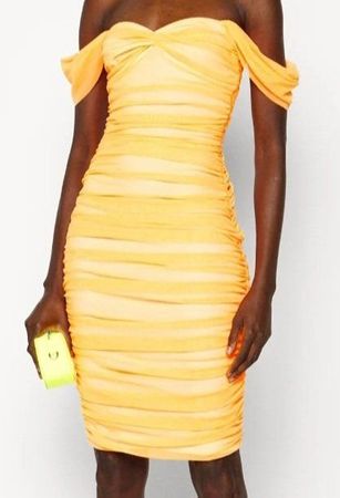 NORMA KAMALI DRESS TO KNEE WITH WINGLET SLEEVES