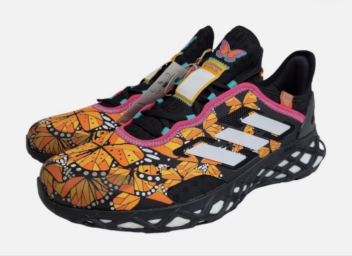 Adidas Herrenschuhe: Adidas Web Boost Dia de Los Muertos 44 2/3 Neu – Neu und originalverpackt aus Basel von Muchachoo 2
