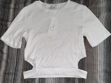 T-Shirt Weiss Damen