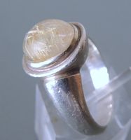 Rutilquarz Silber 925 Fingerring Gr. 53