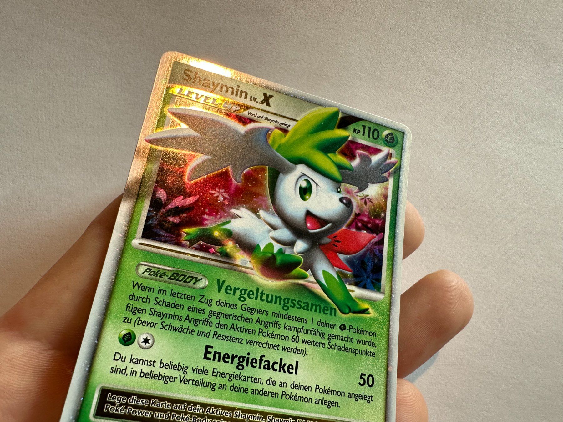 Pokémon Carte collezionabili: Shaymin lv. X D&P Promo DE – Usato da Hagendorn venduto da Pokecollectorch 4