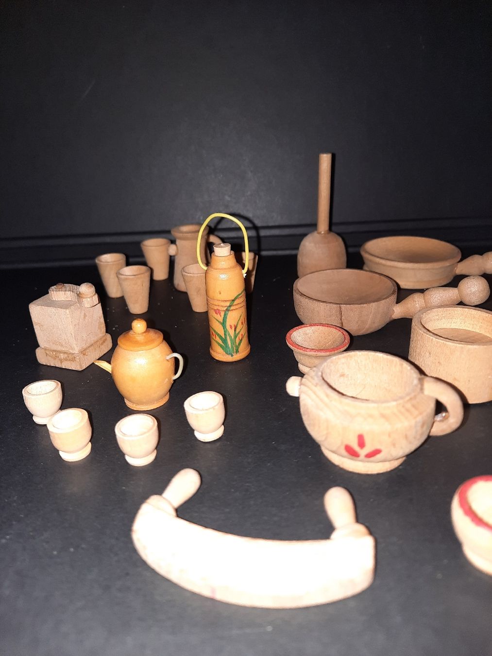 Case e mobili per bambole: arredi casa bambole in legno 29 pezzi – Usato da Biasca venduto da Old_6blh 2