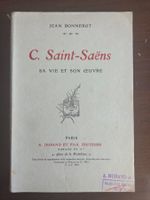Jean Bonnerot – C. Saint-Saëns – édition originale 1914