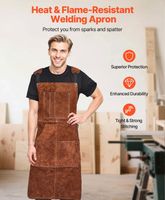 Schweißer-Arbeitsschürze aus Leder,strapazierfähig