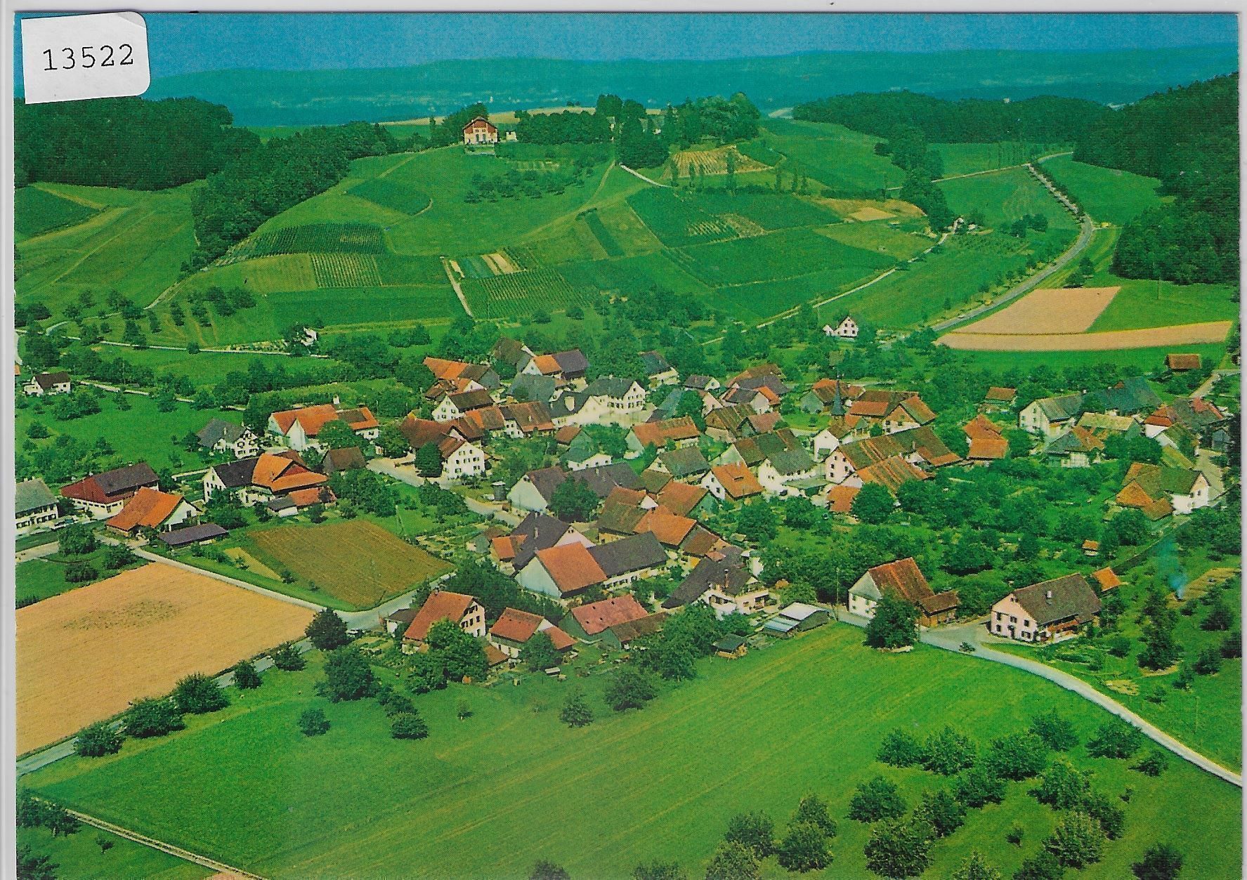Ansichtskarten: Flugaufnahme Dorf ZH – Antik aus Ettingen von Kartenplanet