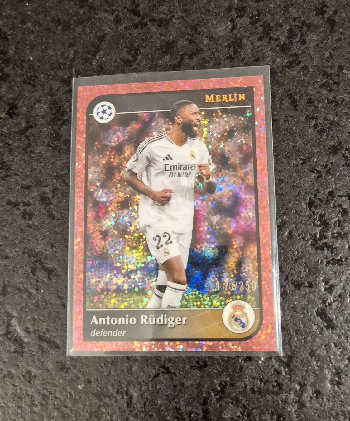 Topps Carte collezionabili: Antonio Rüdiger /250 - Real Madrid - Topps – Nuovo (secondo la descrizione) da Burg AG venduto da Danoe
