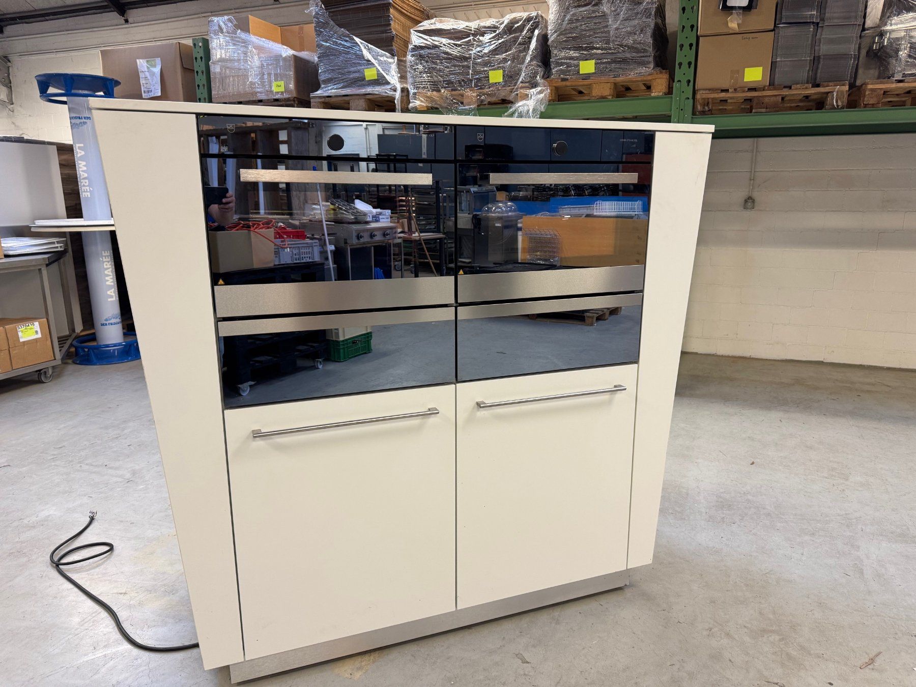 Gastroteileshop Tellereinsatz – 94×80×365 Mm (B×H×L), Für Elektronische Küchengeräte, Edelstahloptik