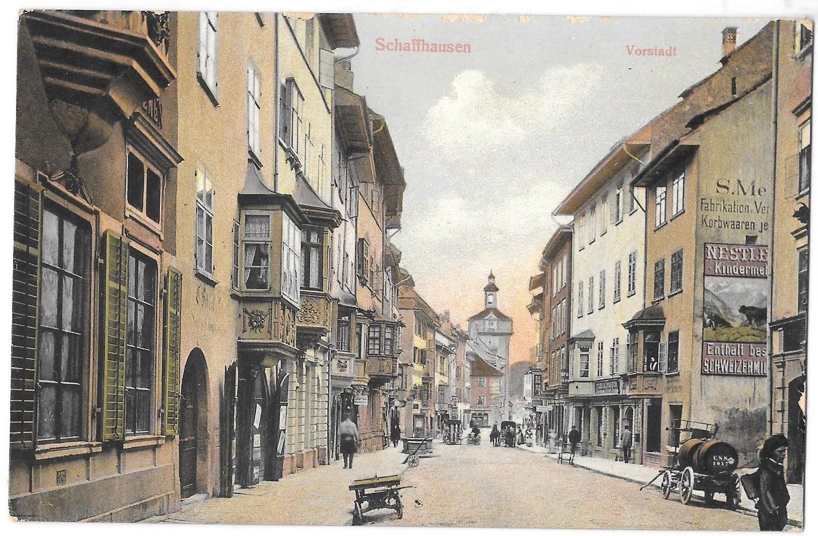 Cartoline postali: Schaffhausen Vorstadt – Usato da Olten venduto da clotaldi