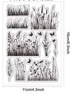 Neues Set  Motivstempel Blumen / Gräser / Wiesen